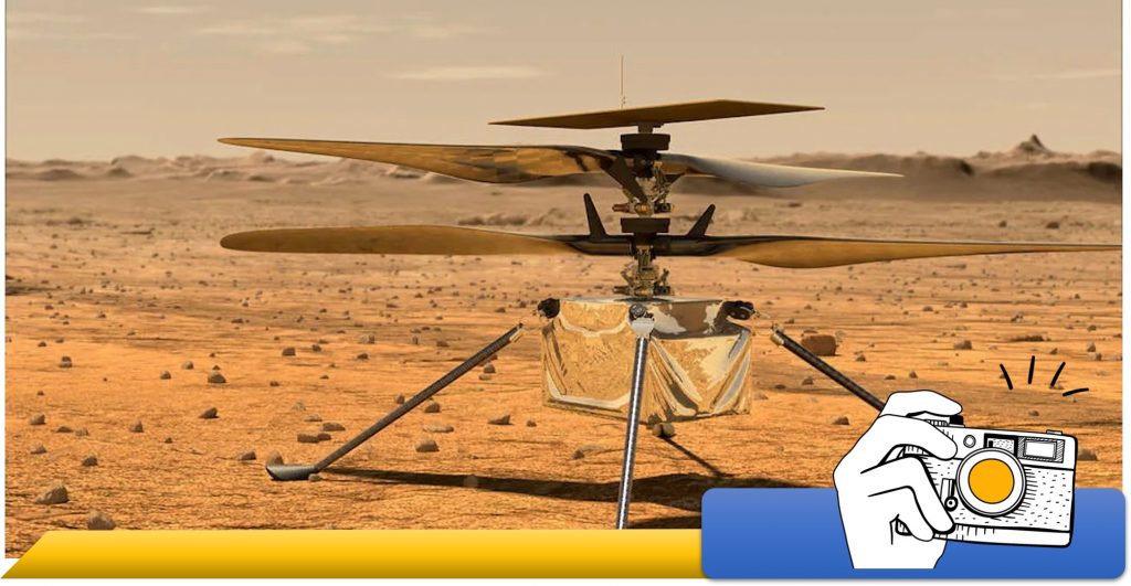 Helikopter Mars Perjalanan 23