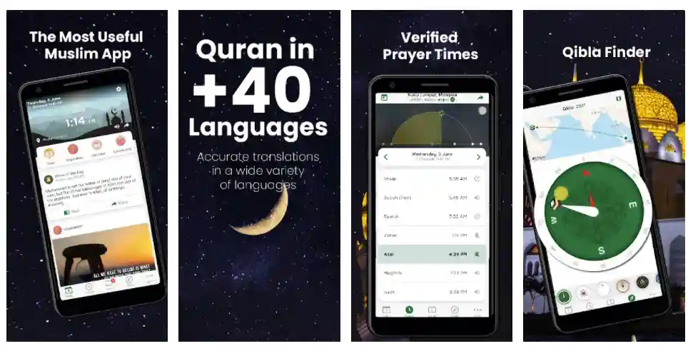 Aplikasi Adzan dan Sholat- Muslim Pro