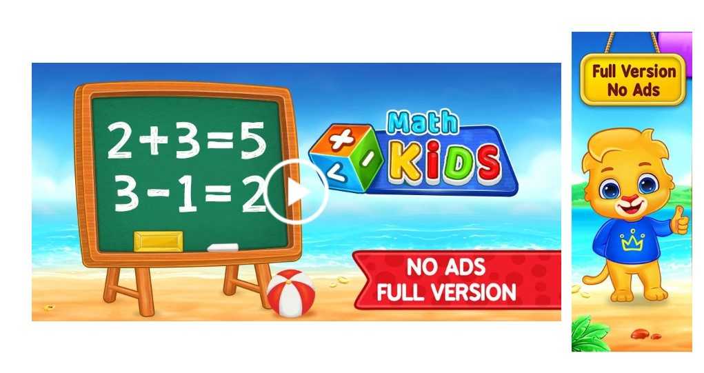 Basic Math Games for Kids Addition Subtraction