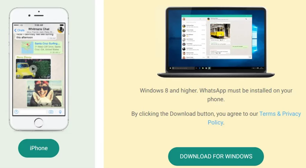 Download WhatsApp windows dan IOS