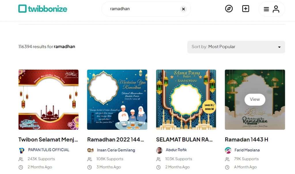 Aplikasi Edit Foto Ucapan Ramadhan