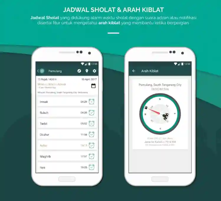 Aplikasi Adzan dan Sholat-Alquran Indonesia
