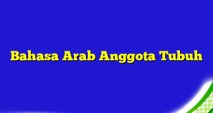 Bahasa Arab Anggota Tubuh