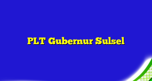 PLT Gubernur Sulsel