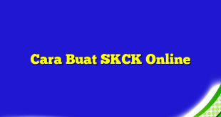 Cara Buat SKCK Online