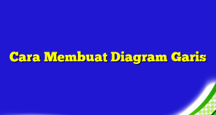 Cara Membuat Diagram Garis